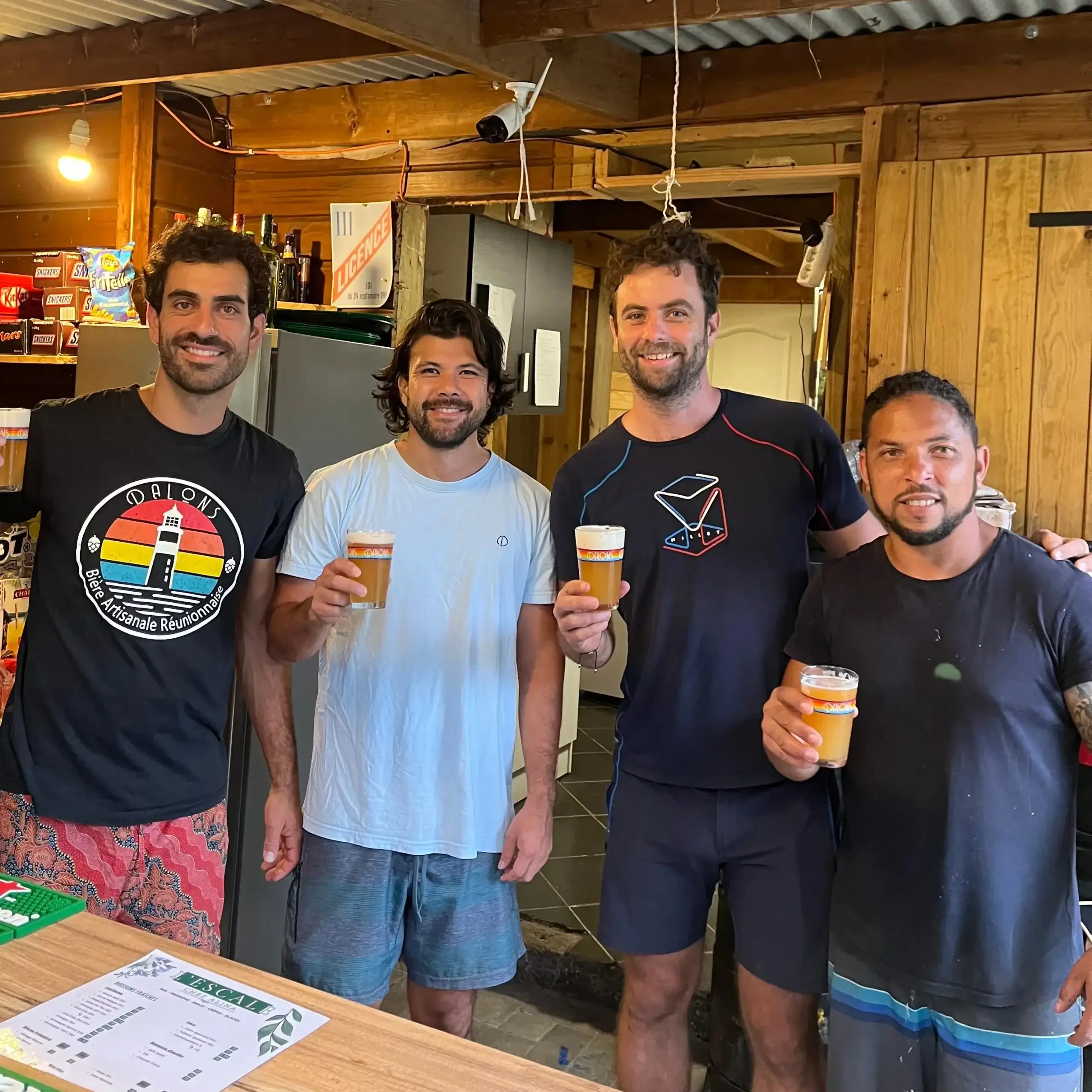 Brasserie Dalons - Avec Ruddy au Gîte Les Agapanthes, Aurère à Mafate