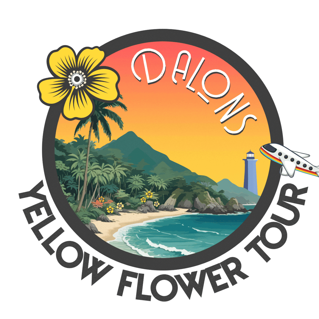 Brasserie Dalons - Yellow Flower Tour